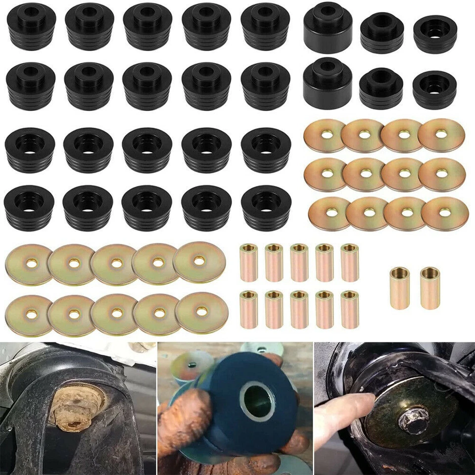 Kit de bucha de montagem no corpo 7-132 para Buick Regal/Chevy Malibu, El Camino, Monte Carlo - Imagem 2 de 4