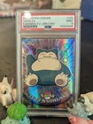 PSA 9 MINT Spectra Snorlax #143 Pokemon 2000 Topps Chrome Holo Rare