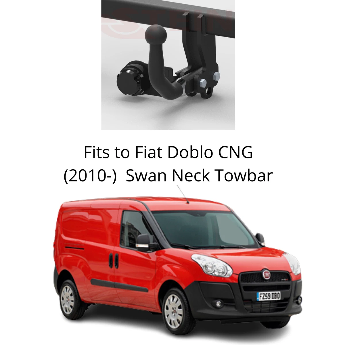 Fiat doblo cheap tow bar