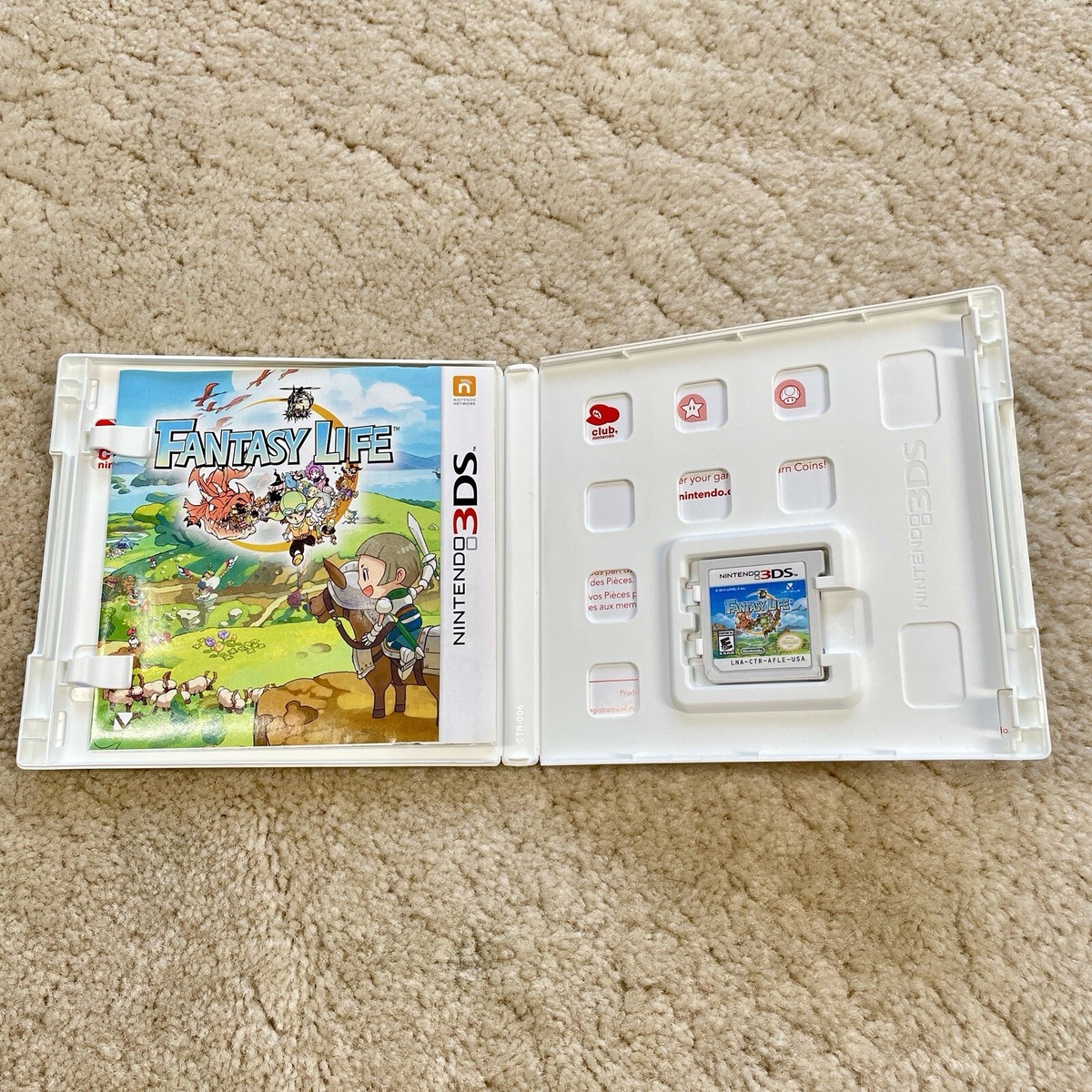Fantasy Life Nintendo 3DS PREOWNED COMPLETE CIB 45496742881