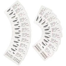 dentales Soporte de ortodoncias Mini metales MBT/Ross 022/018 3/345 ganchos