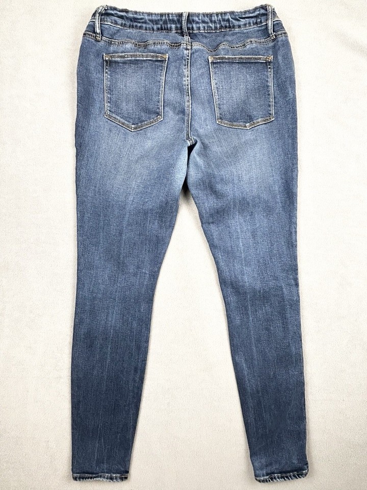 Gap maternity true skinny jeans button zip blue Size 32L eBay