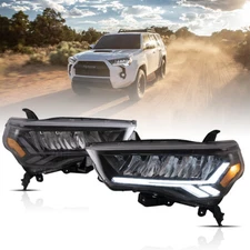 VLAND LED Projector Headlights For 2014-23 Toyota 4Runner w/Sequential Indicator