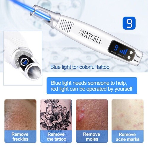LED Rechargeable Portable Tattoo Removal Tool Laser Pen Tattoo Machine Makeup - Picture 14 of 14