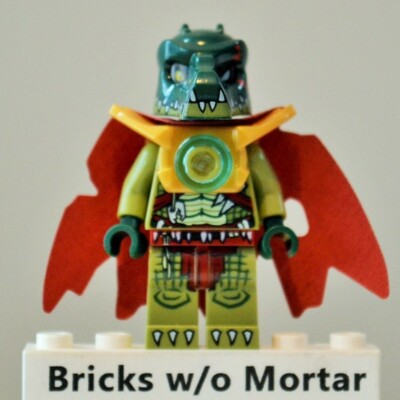 New Genuine LEGO Cragger Crocodile Minifig Legends of Chima 70006 70014 70115