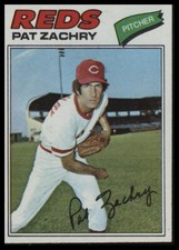 1977 Topps #86 Pat Zachry - Cincinnati Reds