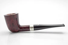 Barling Pipe Benjamin Straight Dublin / Ye Olde Wood 1815 / Silver / 9 Mm