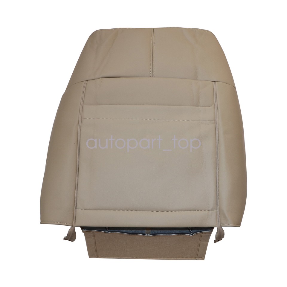 Funda De Asiento Delantero De Piel Sintética Tostada Para Ford F250/F350 1999-2000 - Juego Completo