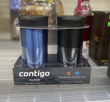 2-Pack Contigo Huron Travel Mug - Leak Proof  Snapseal lid- BRAND NEW