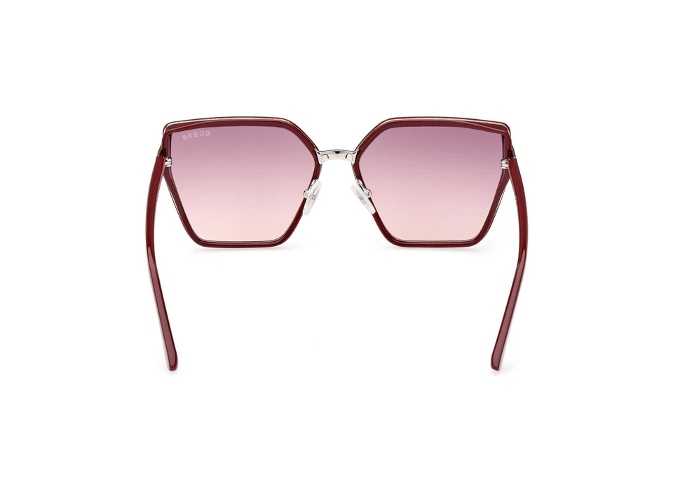 Guess GU7871 69Z темно-бордовый блестящий бабочка пластиковые солнцезащитные очки ОПРАВА 59-16-135 - Изображение 4 из 4