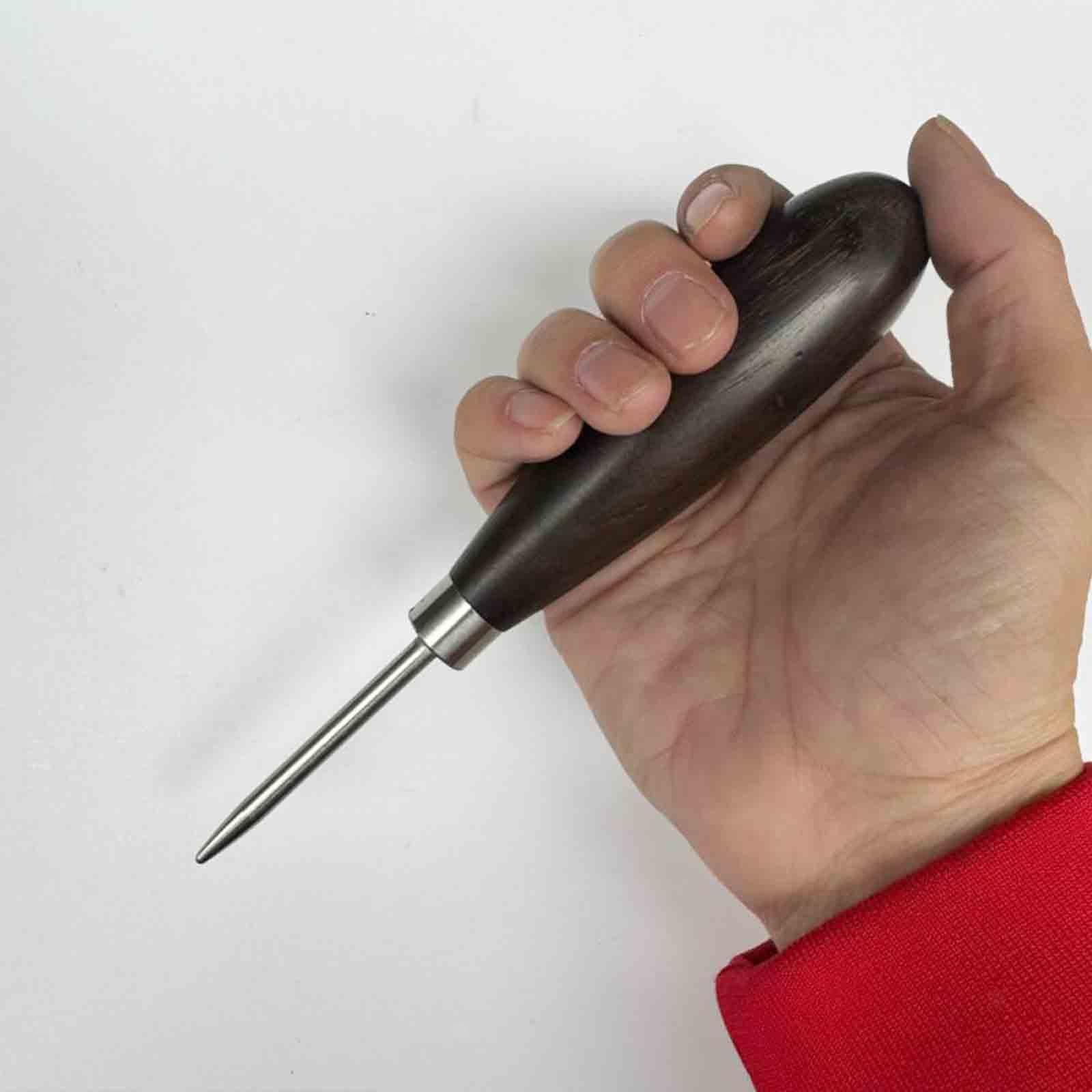 Racquet Stringing Awl Portable Handle Ergonomic Hand Tool Tennis