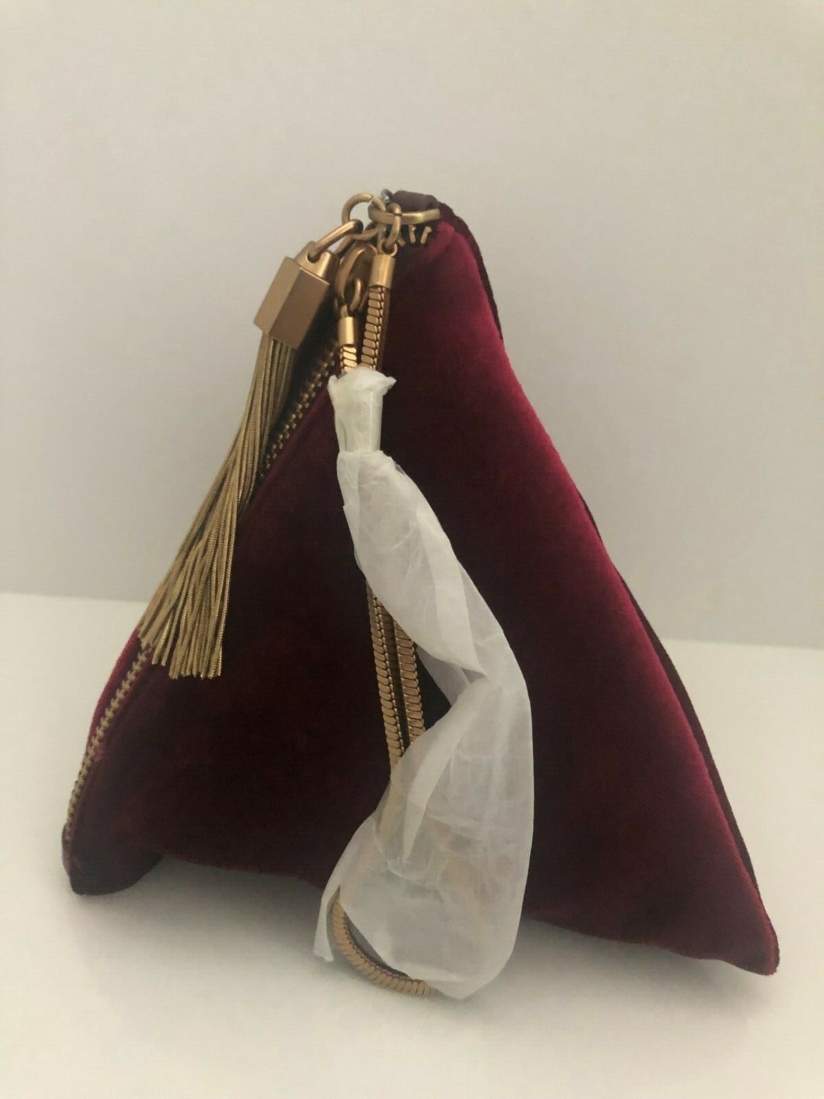 charles and keith triangle bag