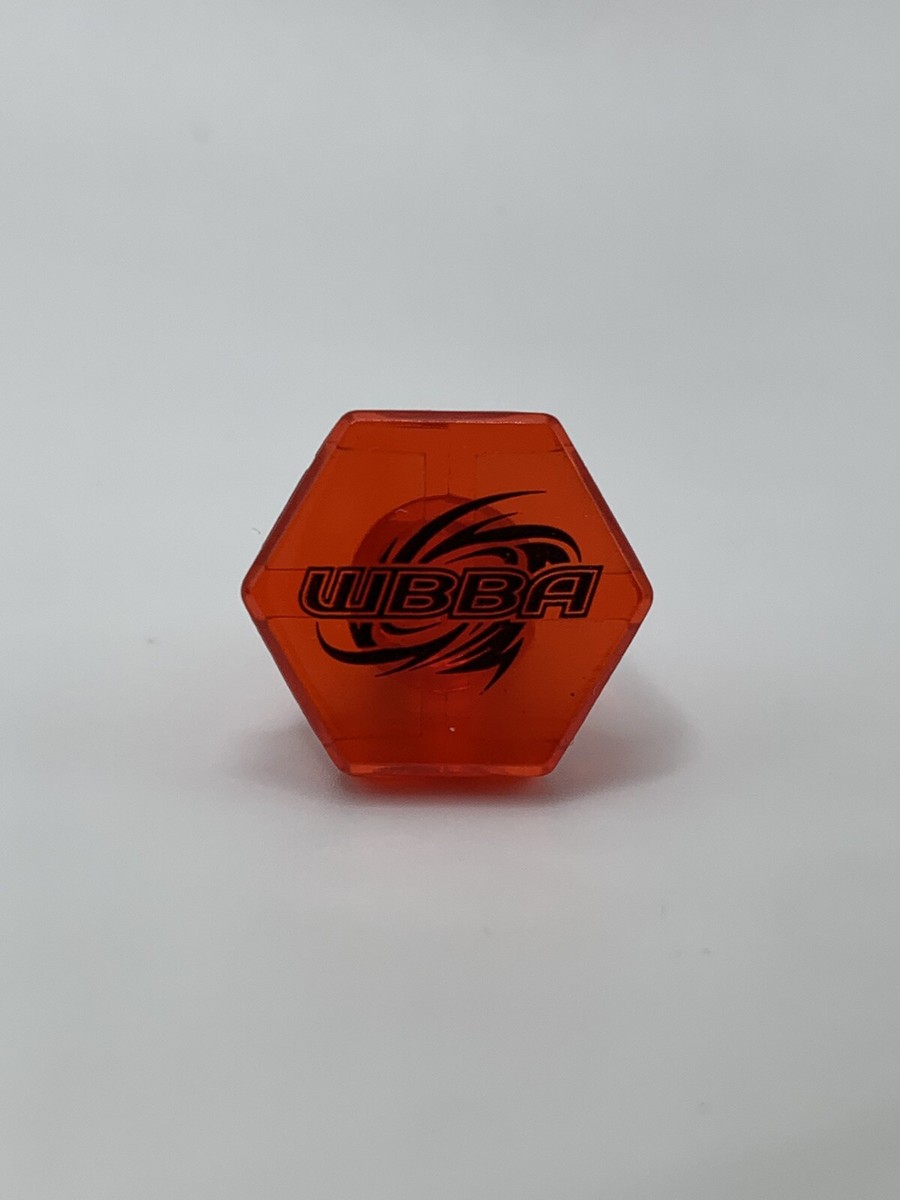 Takara Tomy Beyblade Metal Fight Parts - Red WBBA Facebolt - WBBA