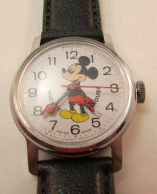 Bradley Mickey Mouse Walt Disney Productions Swiss Made Mechanical