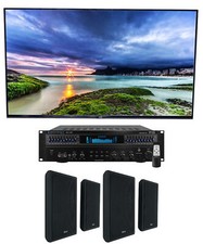Technical Pro RX113 1500 Watt Home Theater Amplifier Receiver 4 5.25" Speakers