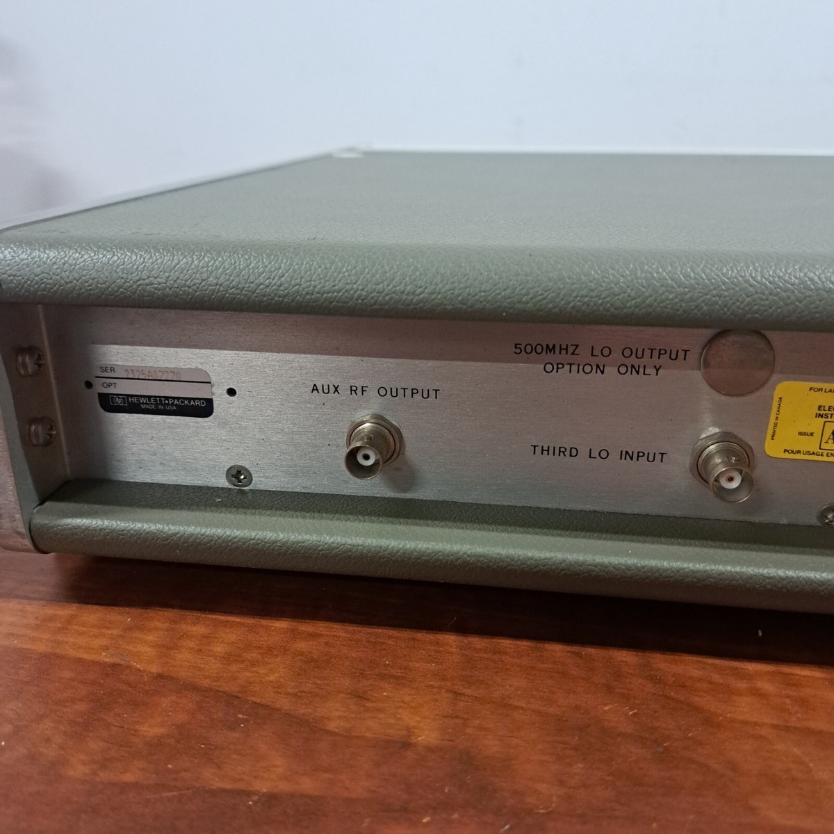 HP 8444A Hewlett Packard Tracking Generator .5 1300MHz HP | eBay HP 8444A Hewlett Packard Tracking Generator .5 1300MHz HP | eBay
