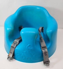 Bumbo Baby Seat Blue with Safety Strap Very Nice