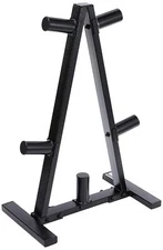 	CAP Barbell A Frame Olympic Plate Rack Dark Gray	