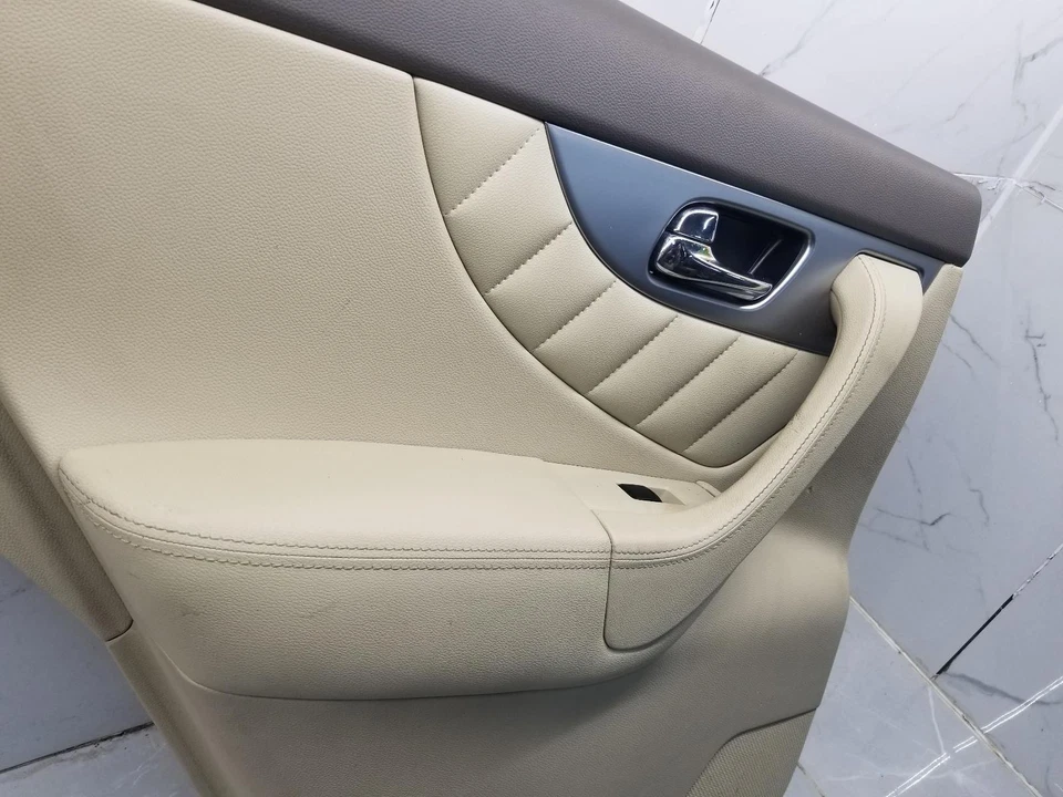 Infiniti FX35 2012 panel de moldura de puerta trasera izquierda #009046 Foto 2 de 4