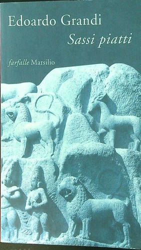 GROSSE FLACHE STEINE EDOARDO MARSILIO 2000 SCHMETTERLINGE BROSCHÜRE MIT FLÜGELN