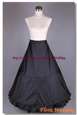 2-HOOP Bridal Petticoat / Ball Skirt / Halloween Crinoline