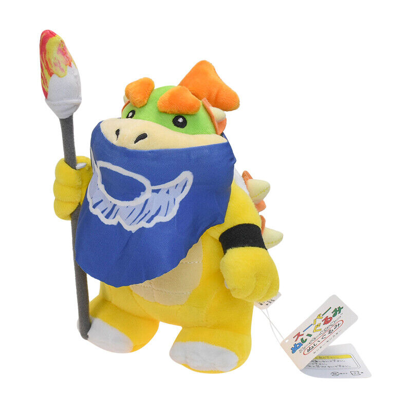 Super Mario Bros Bowser Jr. 9 Plush Little Buddy - ToyWiz