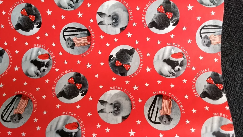 3 Rolls - Christmas Gift Wrapping Paper - Animal Lover's Theme 3 x 5m = 15 metre - Image 2 of 4
