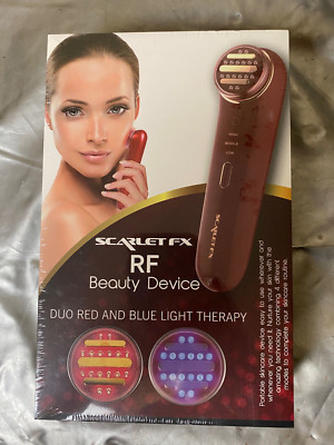 Scarlet FX: Radio Frequency Anti-Aging RED Light Therapy Device-FACTORY SEALED