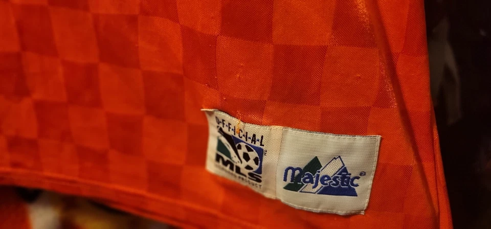 Camiseta de fútbol vintage Majestic DC United MLS kit años 90 Foto 3 de 4