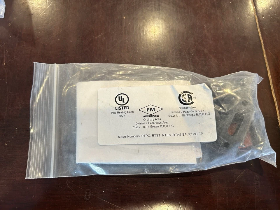 Kit de sellado de extremo Chromalox 389570 RTES nuevo sin abrir Foto 2 de 2