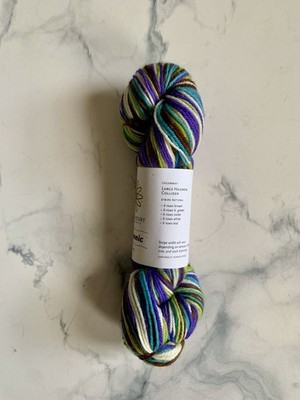 String Theory Yarn Large Hadron Collider Hand Dyed Self-Striping Sport 100% BFL