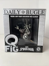 Marvel Q-Fig QFIG Daily Bugle Spider-Man Web Slinger Loot Crate Figure NEW