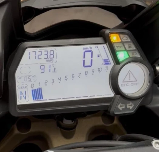 STRUMENTAZIONE DUCATI MULTISTRADA 1200 1200 S ABS 2010 2012 40610881B TACHIMETRO - Immagine 4 di 4