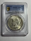 1928-S $1 Peace Silver Dollar PCGS AU58 Bright White Better Date