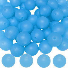 Silicone Beads, 70Pcs 12Mm Silicone round Beads for Keychain Making Bracelet Nec