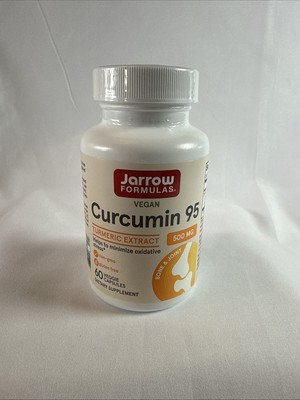 Jarrow Formulas  Curcumin 95 Turmeric Curcumin Extract 500 mg 60 Veggie Capsules