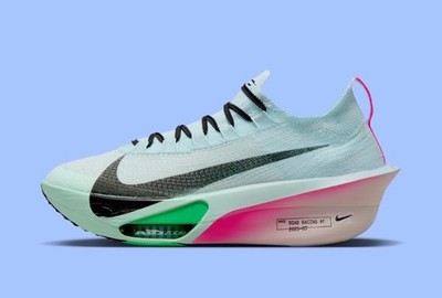 New In Box Nike Air Zoom Alphafly Next% 3 Glacier Blue Pink FD8311