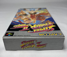 Street Fighter II Turbo Super Famicom Japan Complete CIB Tested Working SFC
