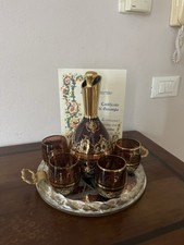 Servizio In Vetro Di Murano Con Vassoio