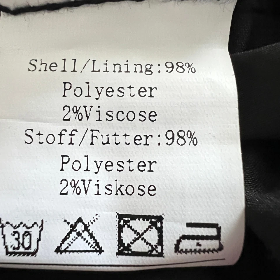 Vestido Grace Karin 2XL Negro Un Hombro Volantes En Niveles Punto Suizo Cachicho Elegante Foto 3 de 4