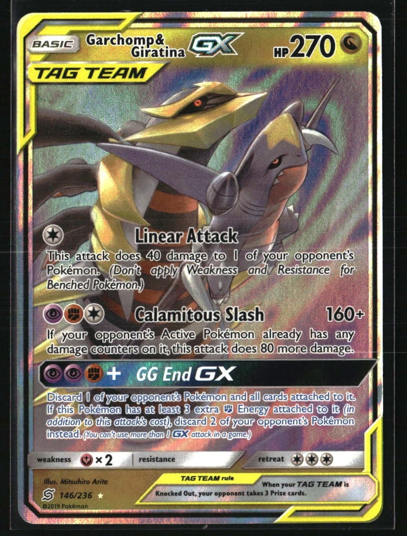 Garchomp & Giratina GX Pokémon TCG Cards for sale | eBay