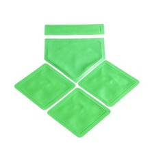 5 St&uuml;ck Heimbasis-Set langlebig Heimplatte matte abriebfest f&uuml;r Softballfeld