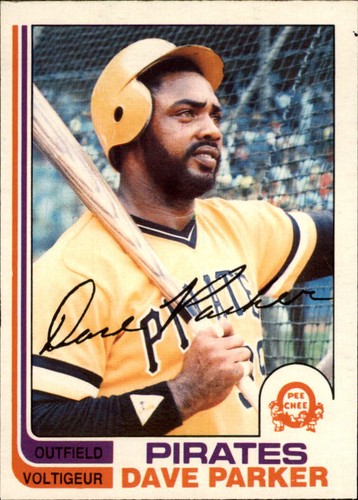 Dave Parker #40 1982 O Pee Chee card