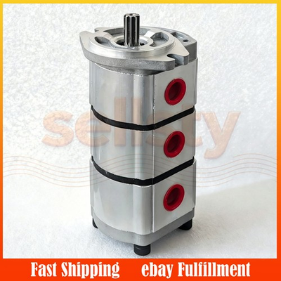 #ad NEW FOR AGT Triple Hydraulic Pump Pgp510888g3lp Skid Steer $315.99