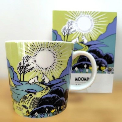 ARABIA Moomin Mug Moomins Day 2024 Spring Limited Cup 300ml w/Box Sticker NEW
