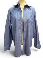 Brooks Brothers Light Blue Men's Button-Front Dress Shirt 589