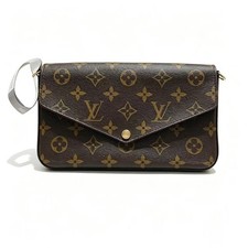 Louis Vuitton Pochette F licie 3-in-1 Monogram Canvas RFID , Chain Wallet,20916