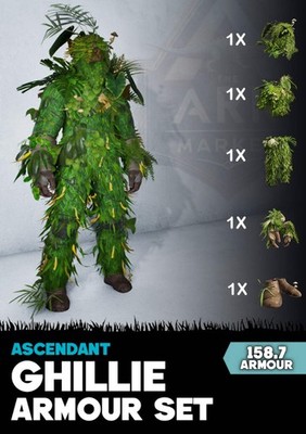 Ascendant Ghillie Armour Set | Top Armour | ASA Official PvE | PC/Xbox/PC