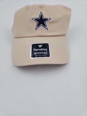 Dallas Cowboys Fanatics Midfield Adjustable Hat Cream One Size Logo