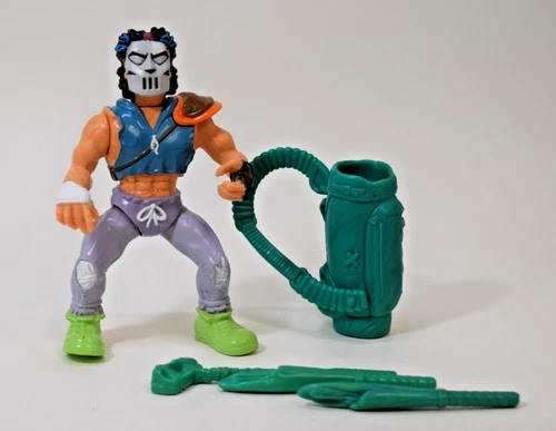 Vintage TMNT 1989 Casey Jones Figure COMPLETE Playmates